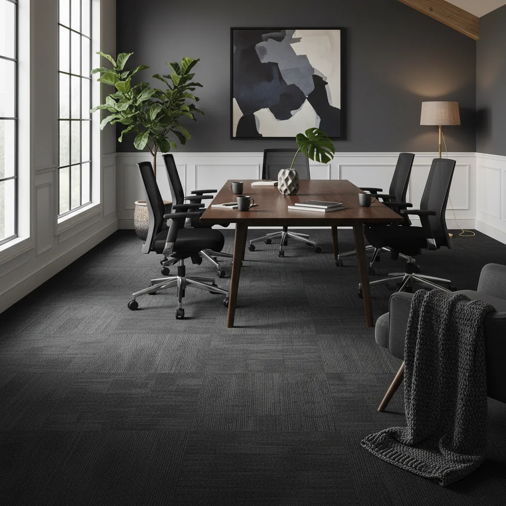 Obsidian Geo Carpet