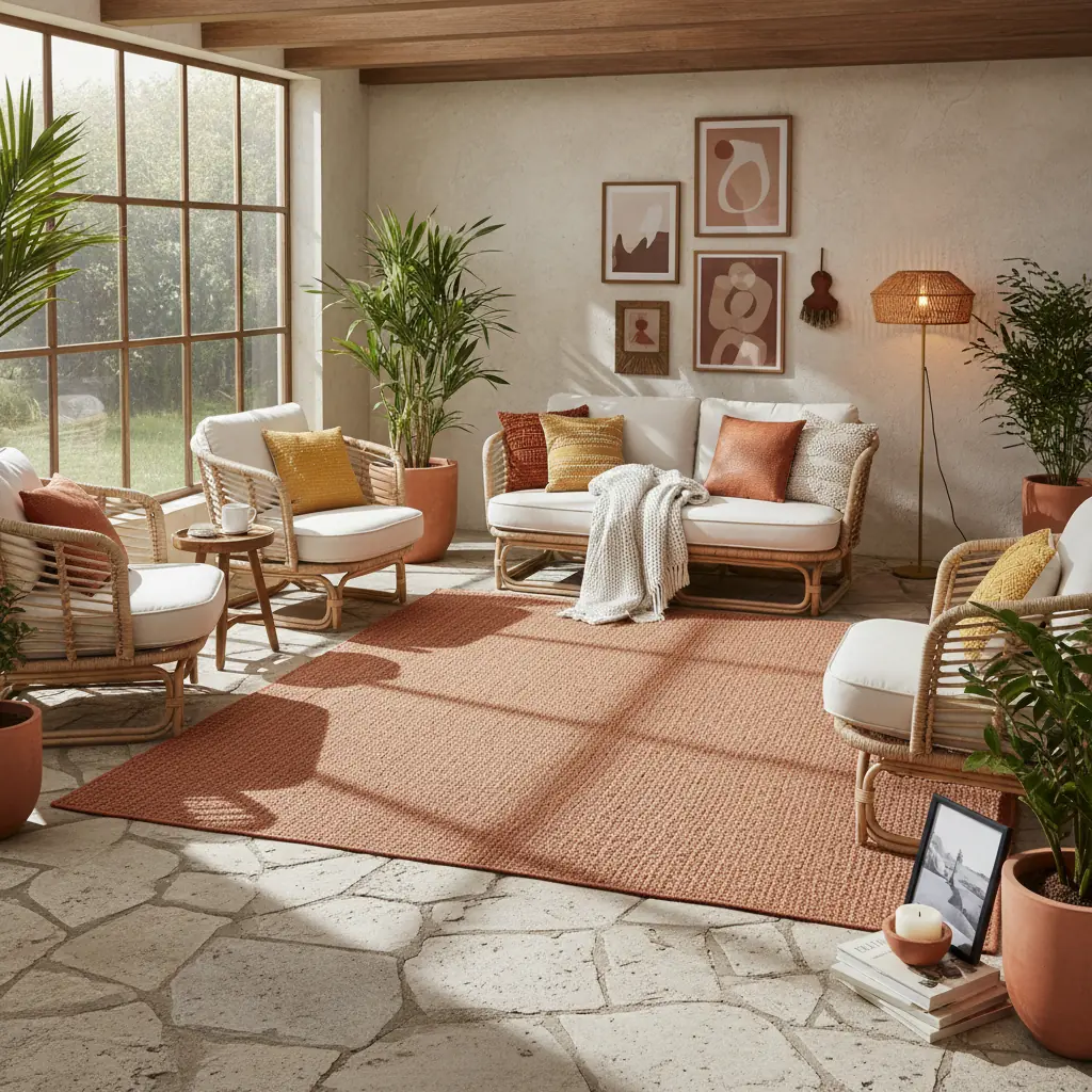 Bohemian Jute Carpet